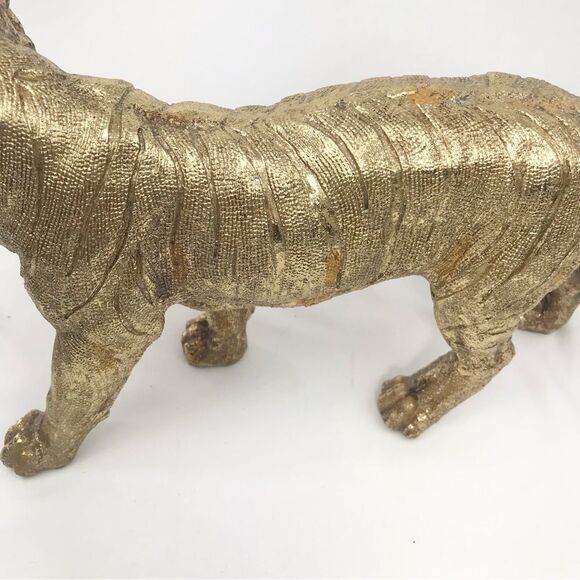 Golden Tiger Metallic Sparkle Resin Decor - Picture 9 of 16